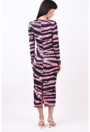 Dress Vero Moda Vmpepper Lenni Calf Sachet Pink Lenni